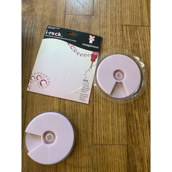 Imaginisce I-rock Heat Setting Tool Scrapbooking Craft Bling Rhinestones Kit Lot - Picture 4 of 4